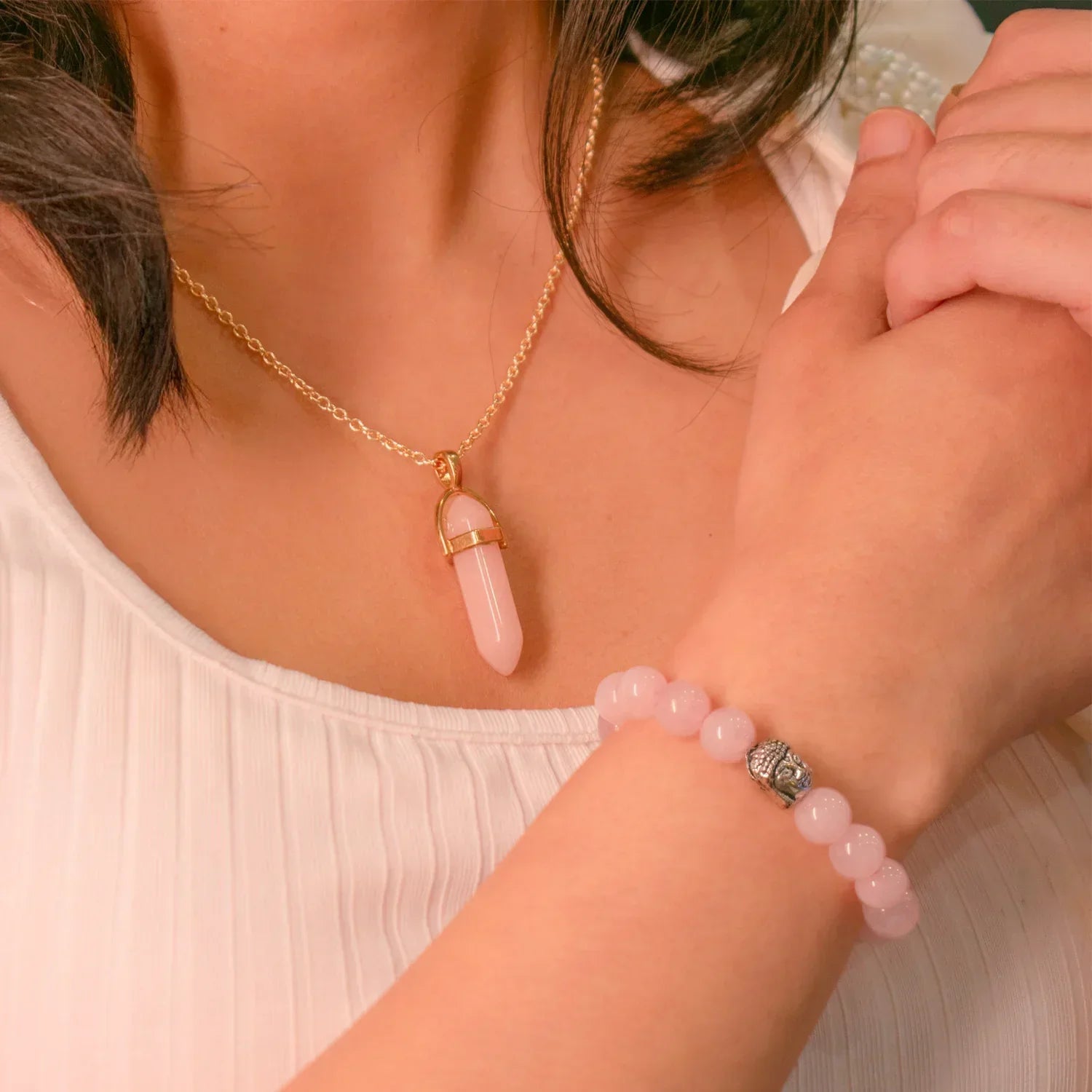 Taurus Zodiac Gift Box with Rose Quartz Crystals