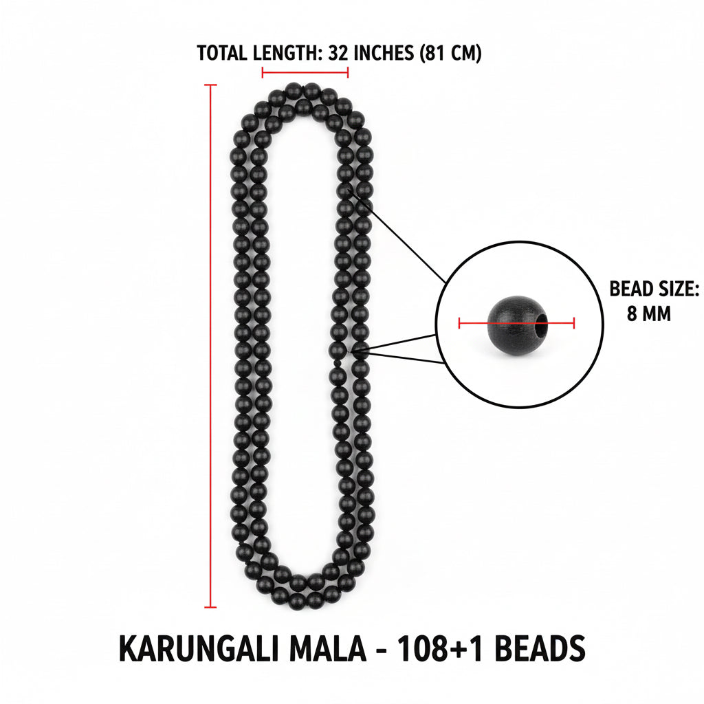 ✨ Karoungali Mala – Ultimate Protection, Positivity & Power Mala
