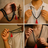 Karungali Mala with 108+1 Ebony Wood Beads