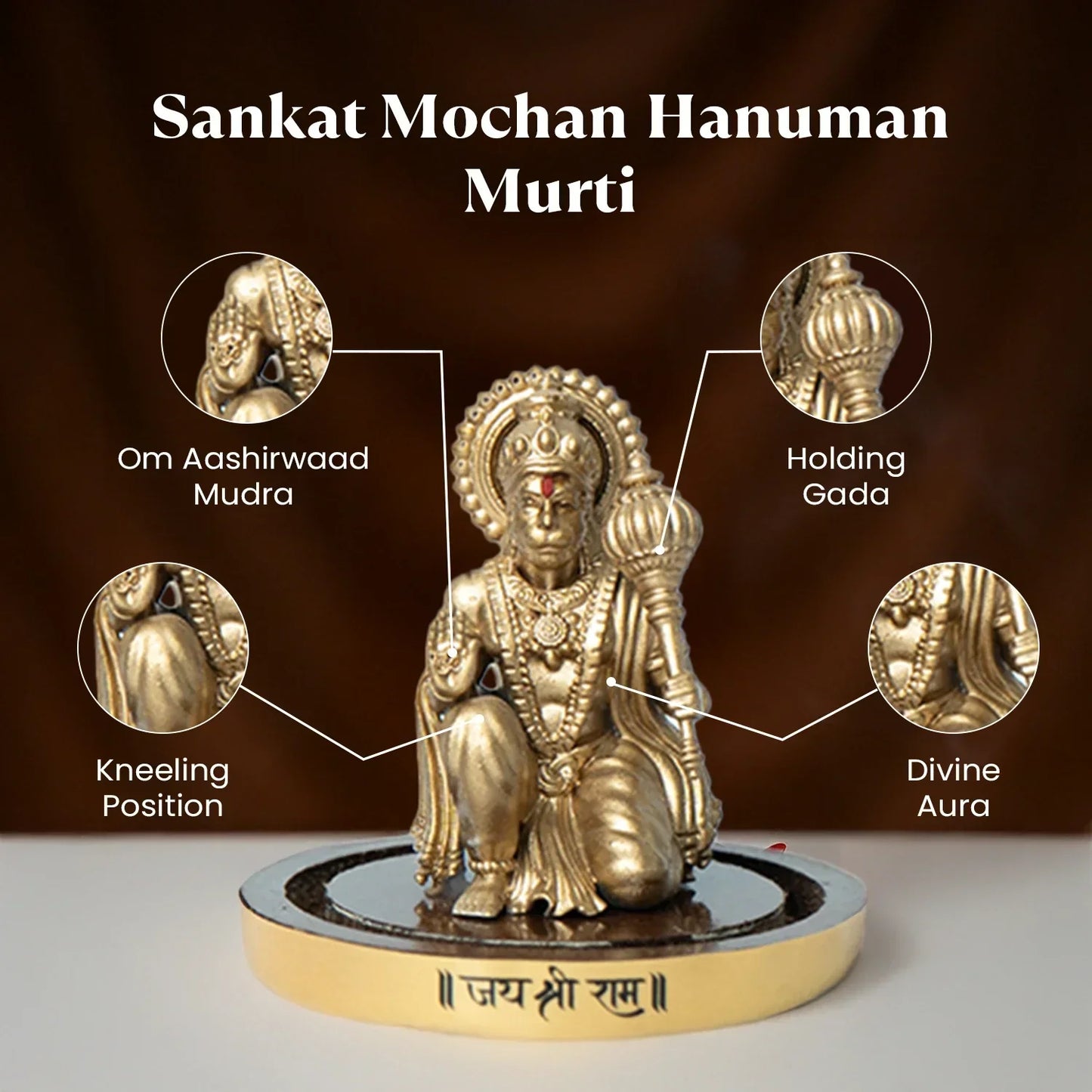 Siddh Sankat Mochan Hanuman Murti (Limited Edition)