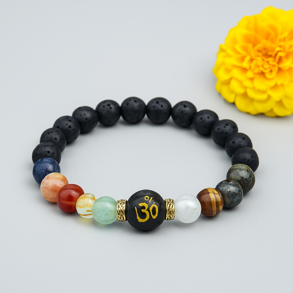 ✨ Navgrah Bracelet – 9 Planets Energy Balance • Luck • Protection
