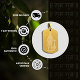 Shree Hanuman Chalisa Pendant Gold