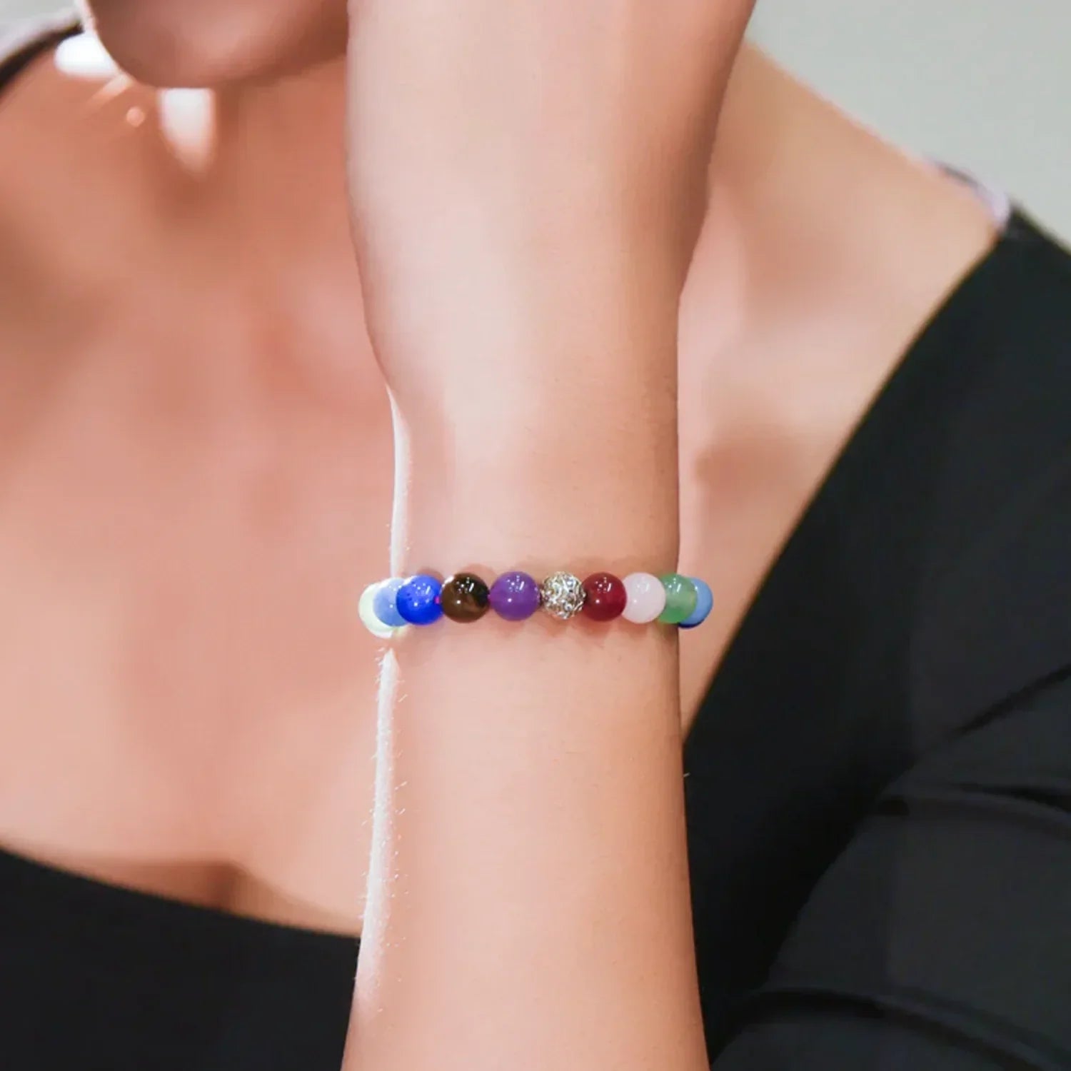 Energised Seven Chakra Bracelet