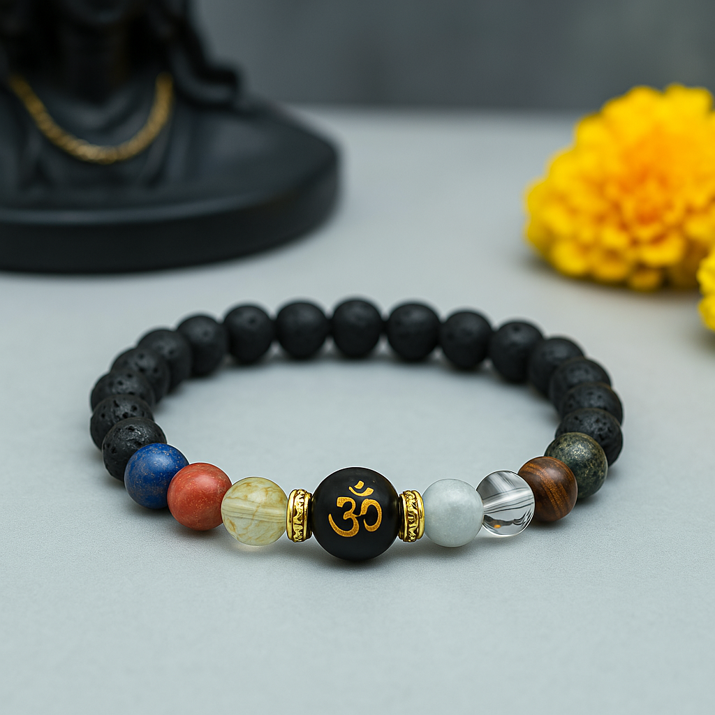 ✨ Navgrah Bracelet – 9 Planets Energy Balance • Luck • Protection