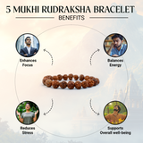 5 Mukhi Rudraksha Combo