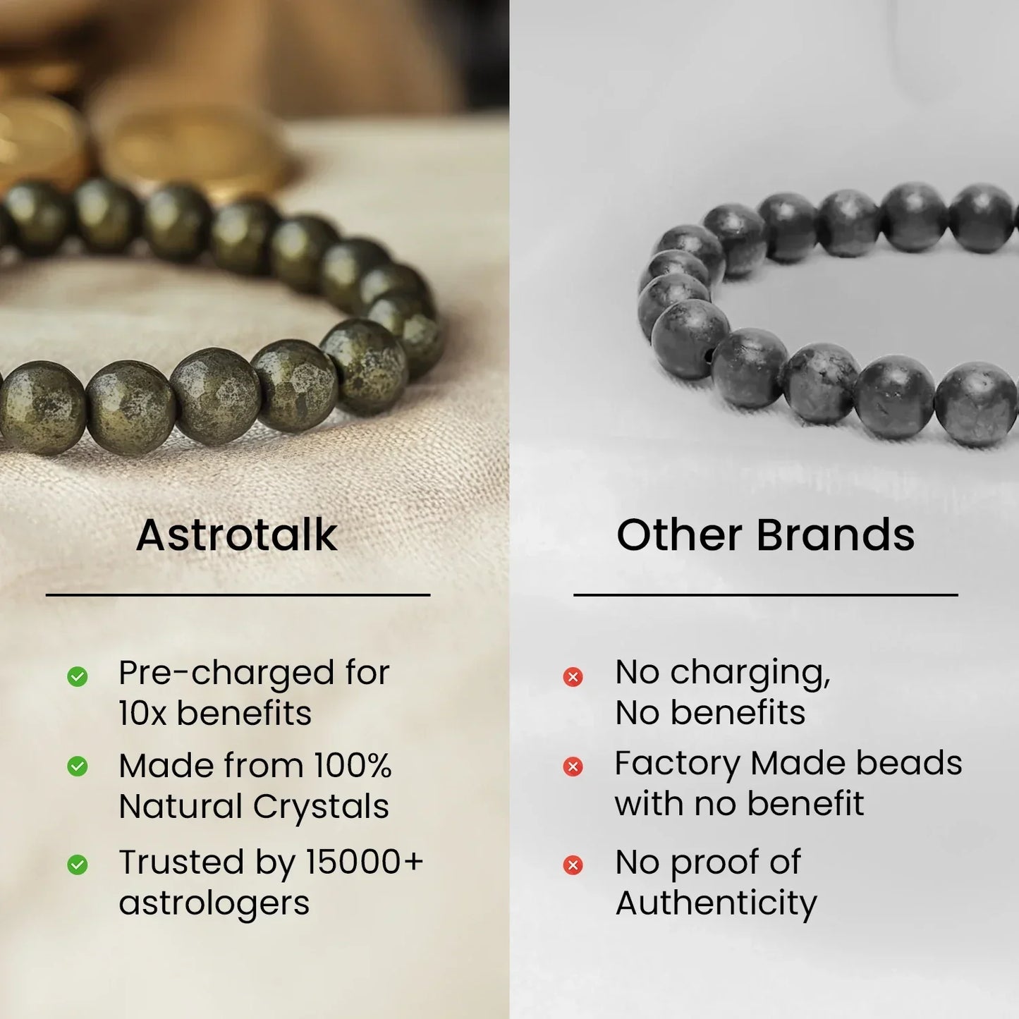 Siddh Raw Pyrite Bracelet