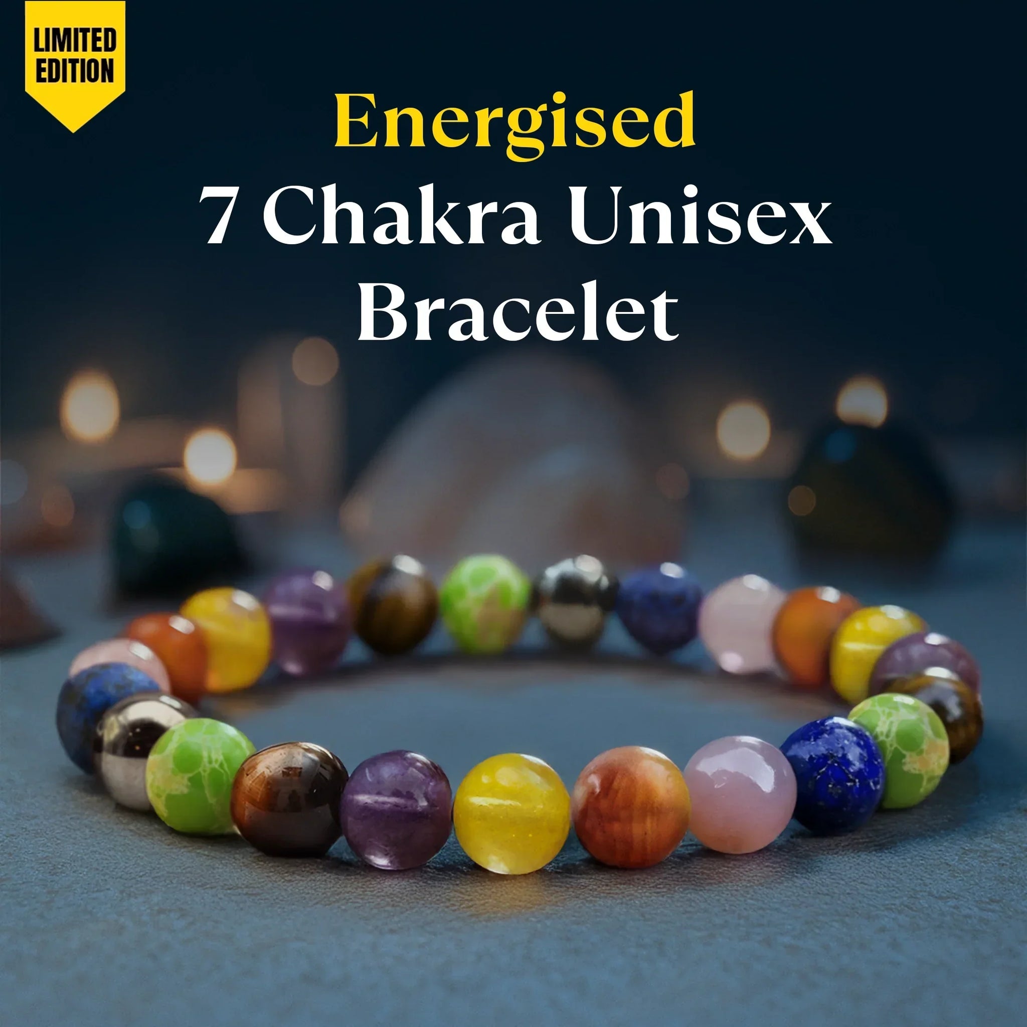 Energised Seven Chakra Bracelet
