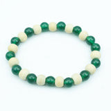 Green Aventurine With Tulsi Bracelet