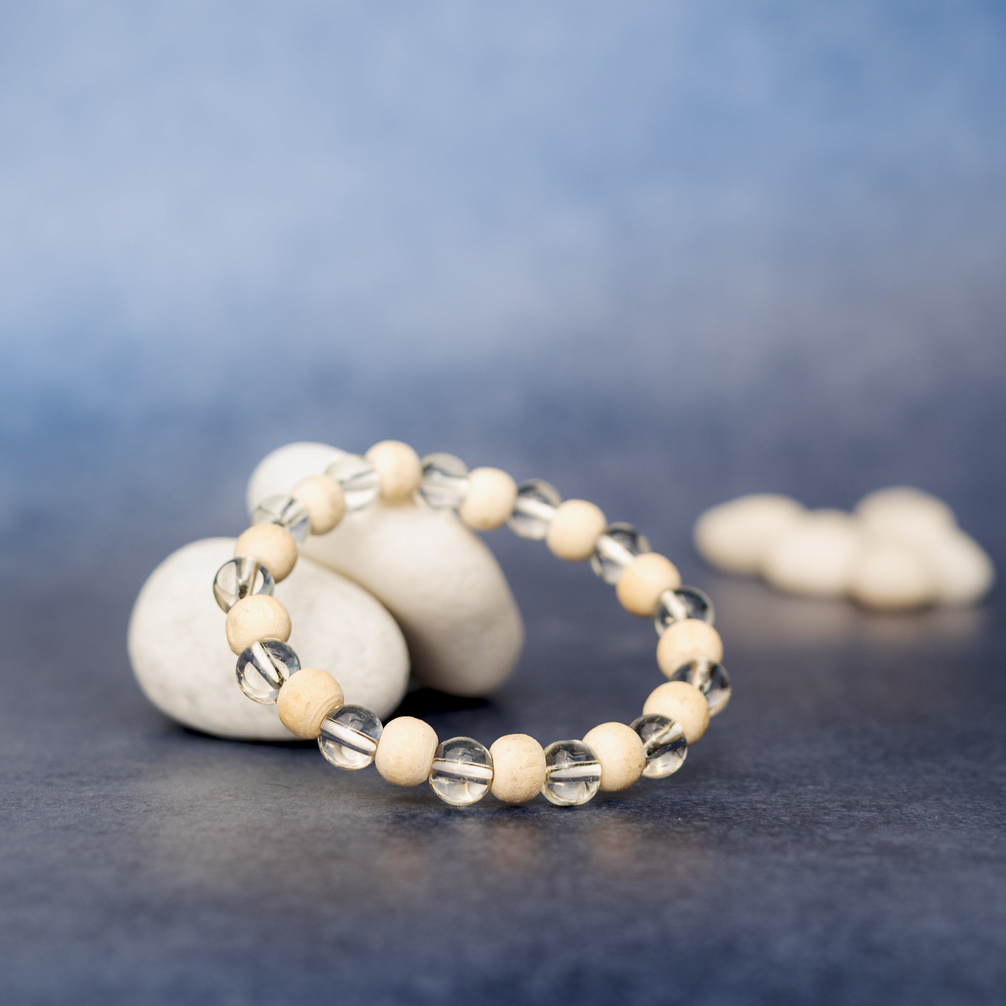 Crystal with Tulsi Bracelet