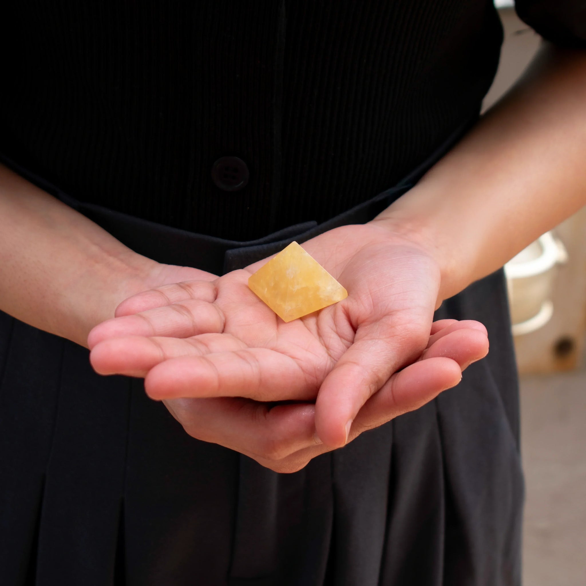 Yellow Aventurine Pyramid