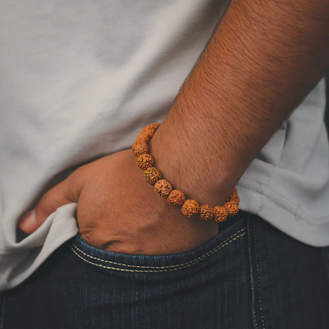 5 Mukhi Rudraksha Bracelet
