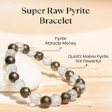 Super Raw Pyrite Bracelet