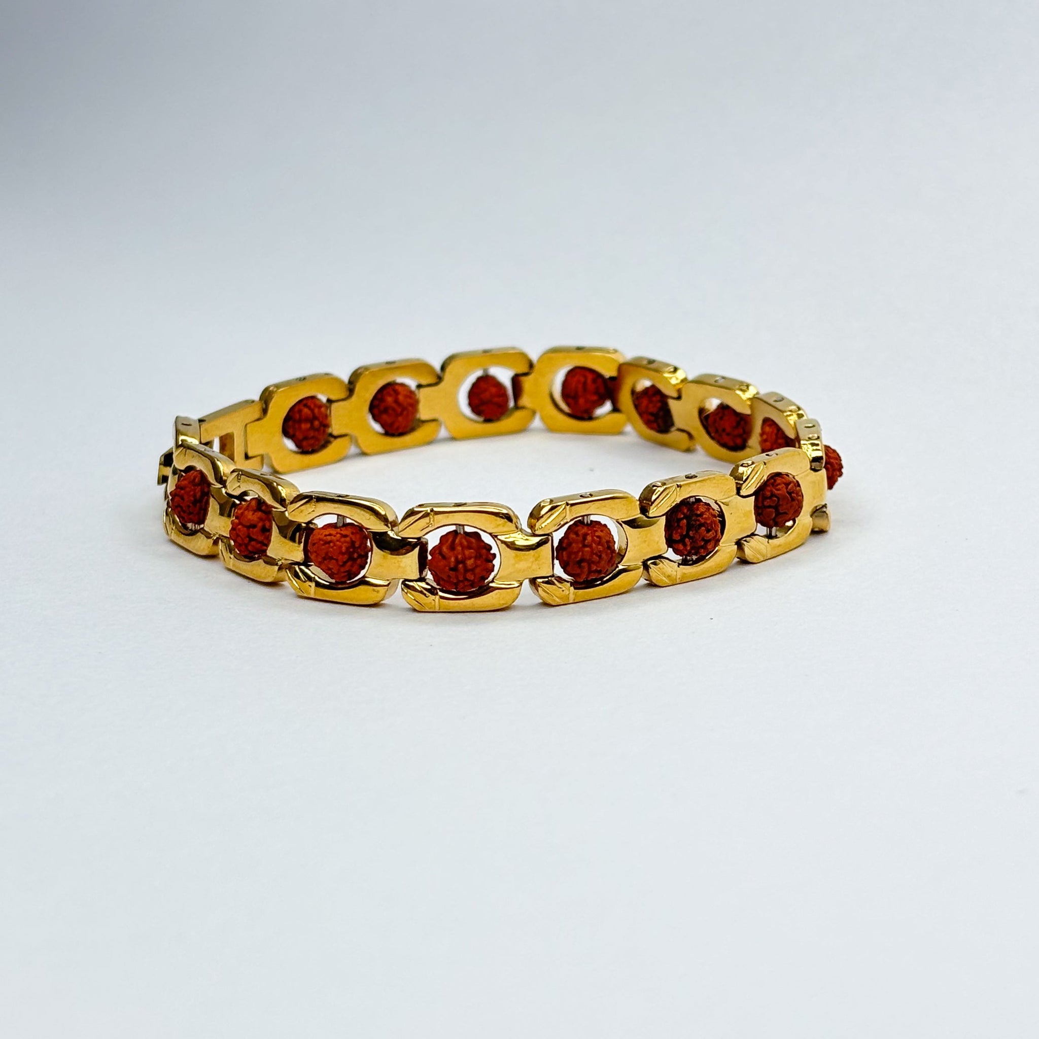 Rudraksha Bracelet For Women Stainless Steel