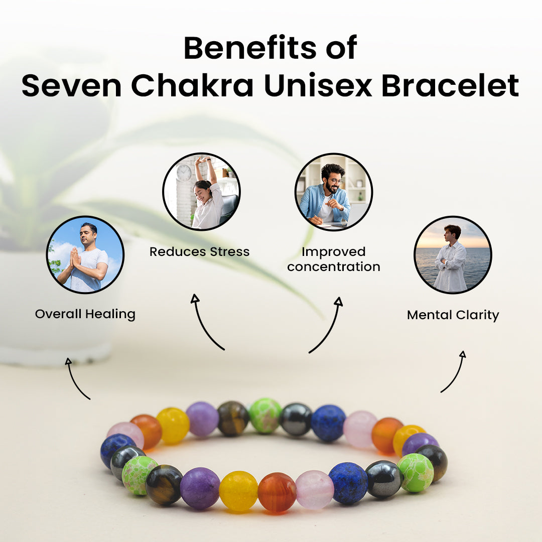 7 Chakra Unisex Bracelet