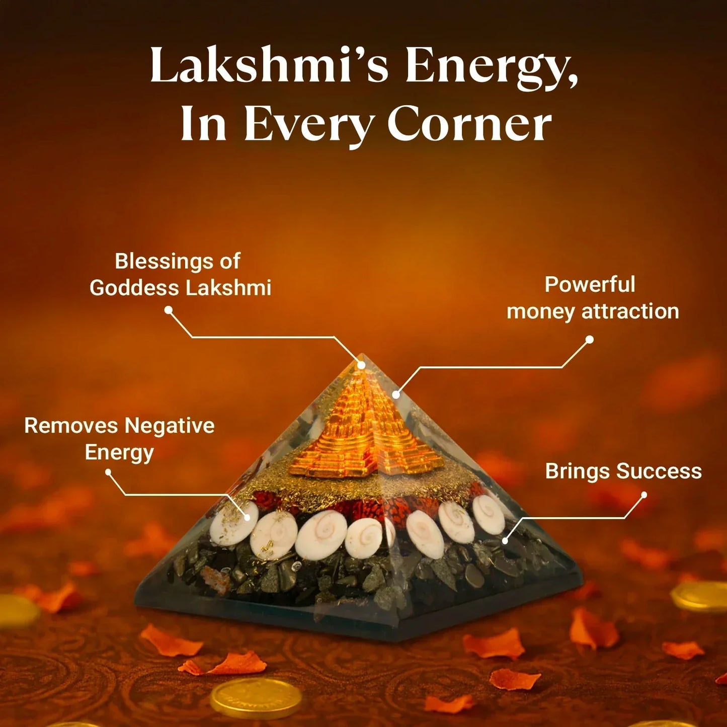 Lakshmi Yantra Pyramid