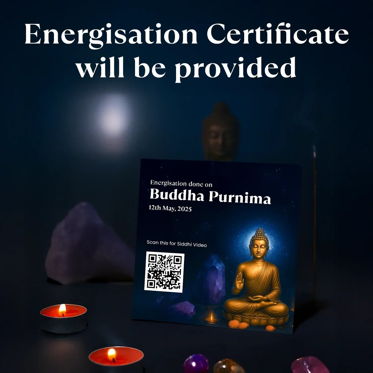 Energised Raw Pyrite Bracelet with Buddha Mantra