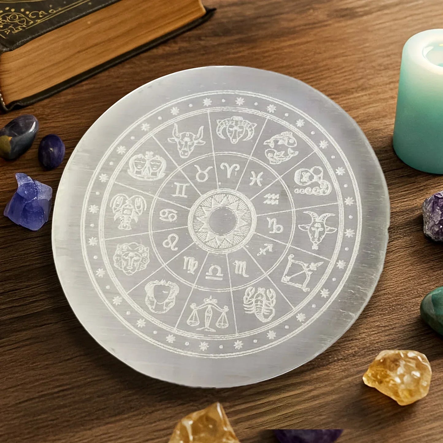 Selenite Crystal Recharging Plate
