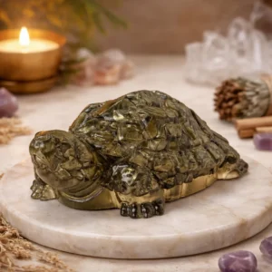 Pyrite Tortoise for Good Luck