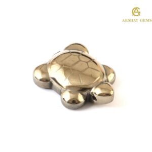 Golden Pyrite Turtle (Coated Hematite) – Vastu Decor & Good Luck Symbol