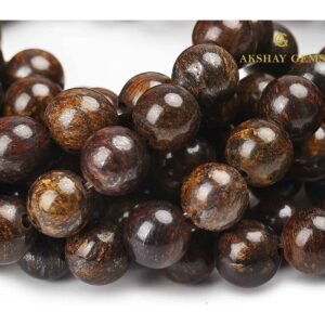 Natural Bronzite String