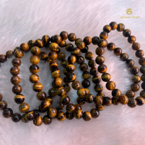 Natural Yellow Tiger Eye Bracelet