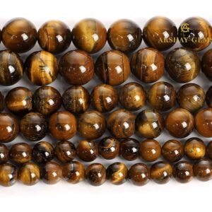 Natural Yellow Tiger Eye String