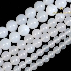 Natural White Quartz String