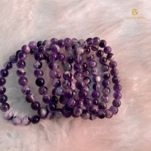 Natural CHEVRON AMETHYST BRACELET