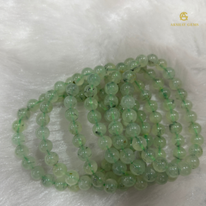 Natural Prehnite Bracelet