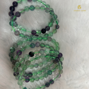 Natural Multi Fluorite Bracelet