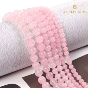 Natural Rose Quartz String