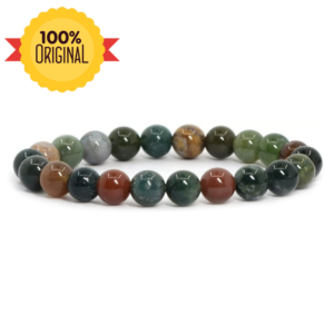 Natural Indian Bloodstone Bracelet