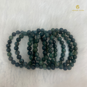 Natural Moss Agate Bracelet