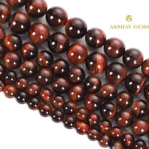 Natural Red Tiger Eye String