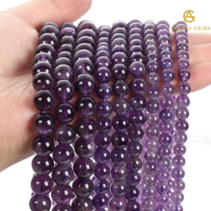 Natural Amethyst String