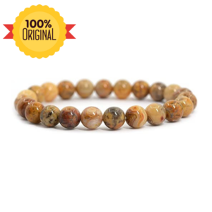 Natural Crazy Lace Agate Bracelet