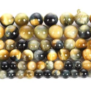 Golden Blue Tiger Eye (cats eye) String