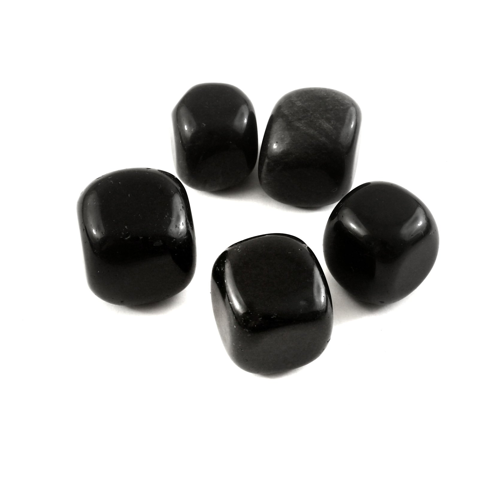 Natural Black Obsidian Tumble Stones – Polished Healing Crystal for Protection, Grounding, Reiki & Meditation - Image 2