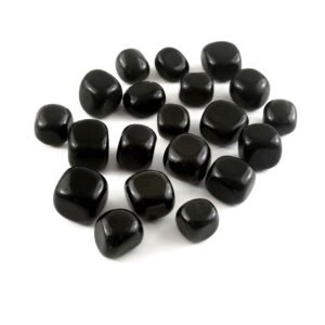 Natural Black Obsidian Tumble Stones – Polished Healing Crystal for Protection, Grounding, Reiki & Meditation