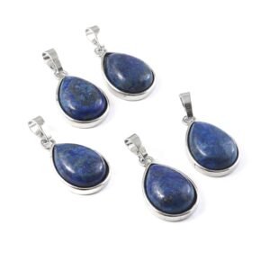 Natural Lapis Lazuli Pear Pendant – Deep Blue Teardrop Gemstone Pendant for Jewellery Making & Resale (Wholesale)